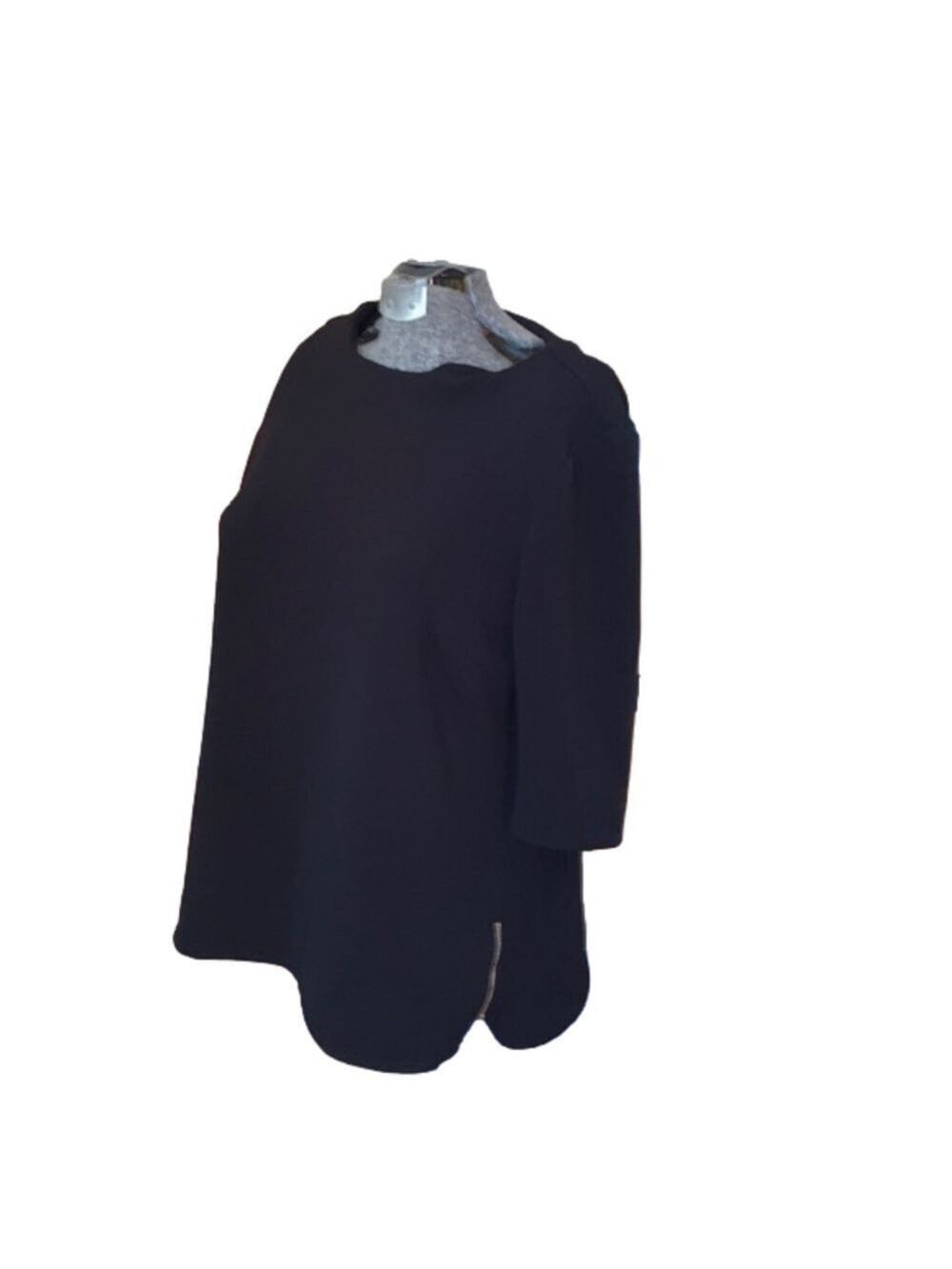 Sung Alfred Sung black top large 1/2 length sleeves